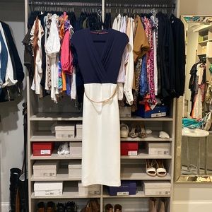 Gorgeous color block Ted baker dress